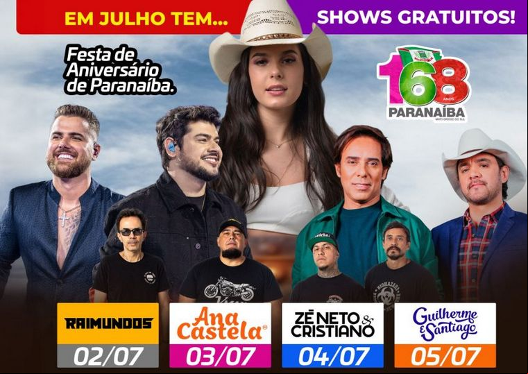Aniversário de Paranaíba