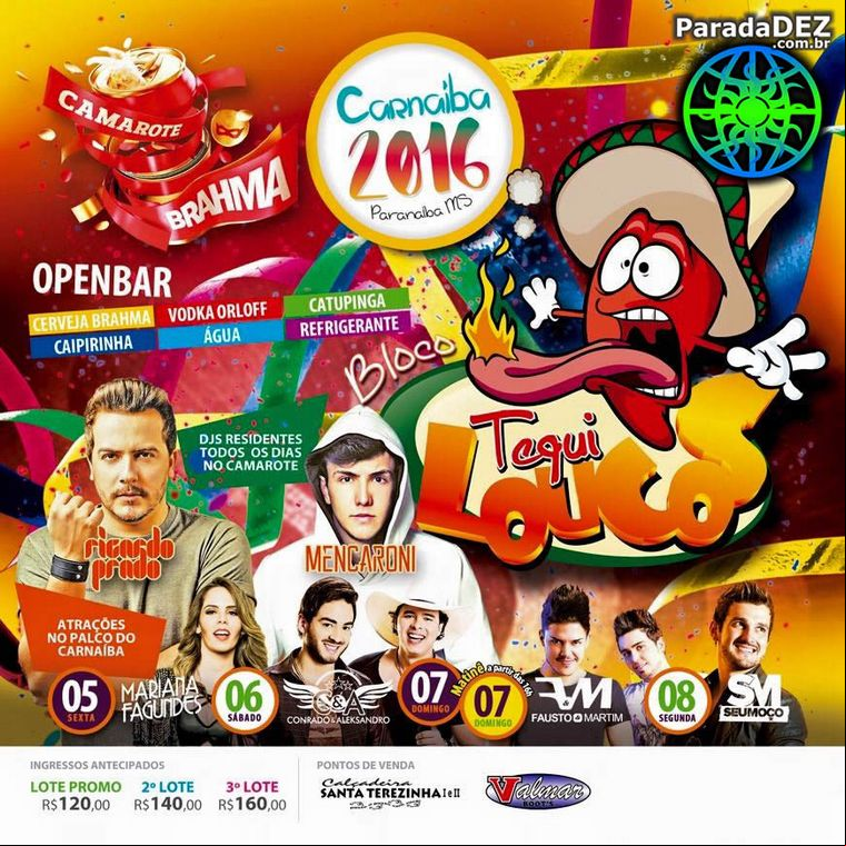 Bloco Tequiloucos 2016