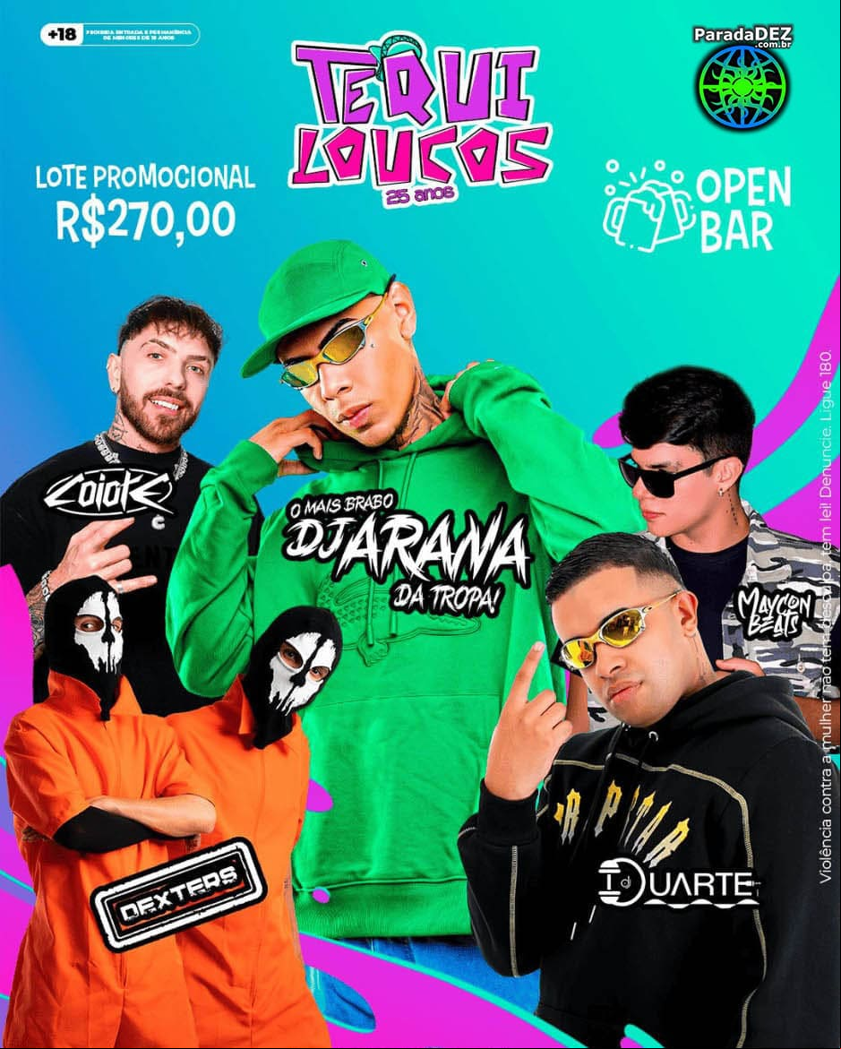 Bloco Tequiloucos 2025 em Paranaíba - MS